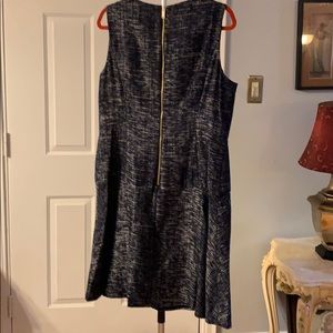 DKNY Dresses - DKNY Hudson Blue Tweed Dress Size 14 DKNY Dresses - DKNY Hudson Blue Tweed Dress Size 14
